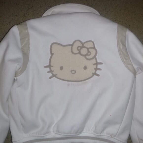 Hello Kitty varsity bomber jacket size L NWT - Picture 9 of 13